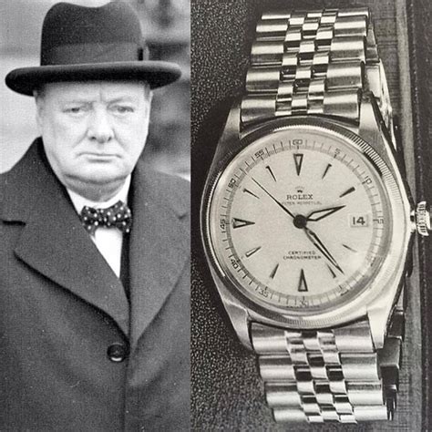 winston churchill rolex datejust